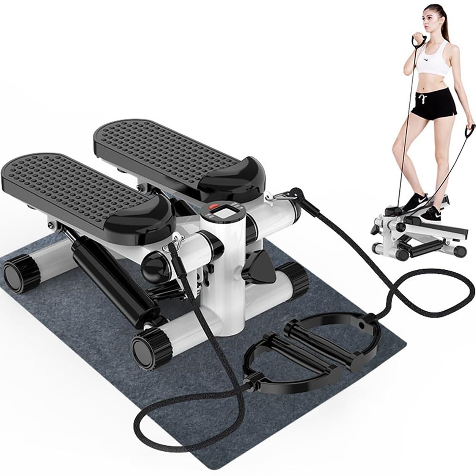 Exercice de remise en forme dans les escaliers sans impact articulaire