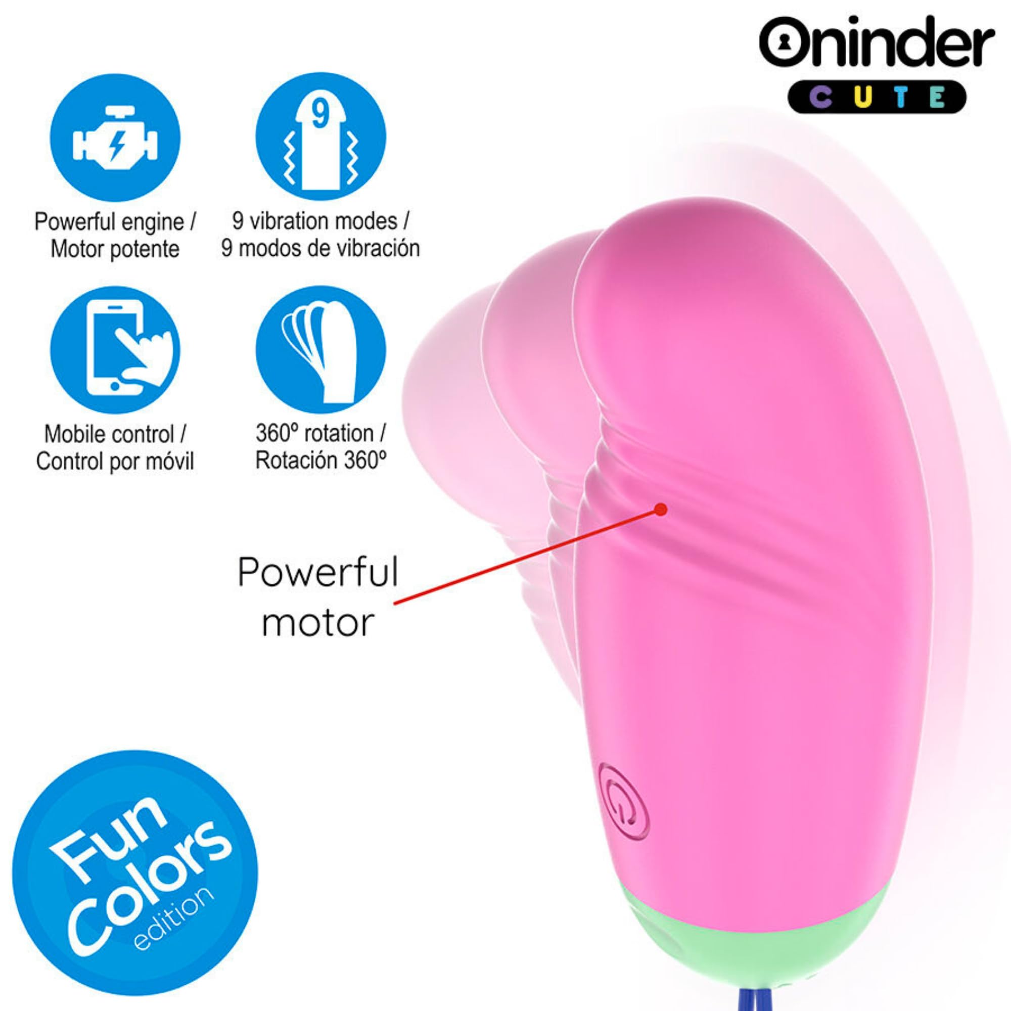 Huevo Vibrador/Vibrador Mujer Mando Distancia/Control APP Móvil/Consolador Huevo/silencioso, batería recargable y envío 100% discreto