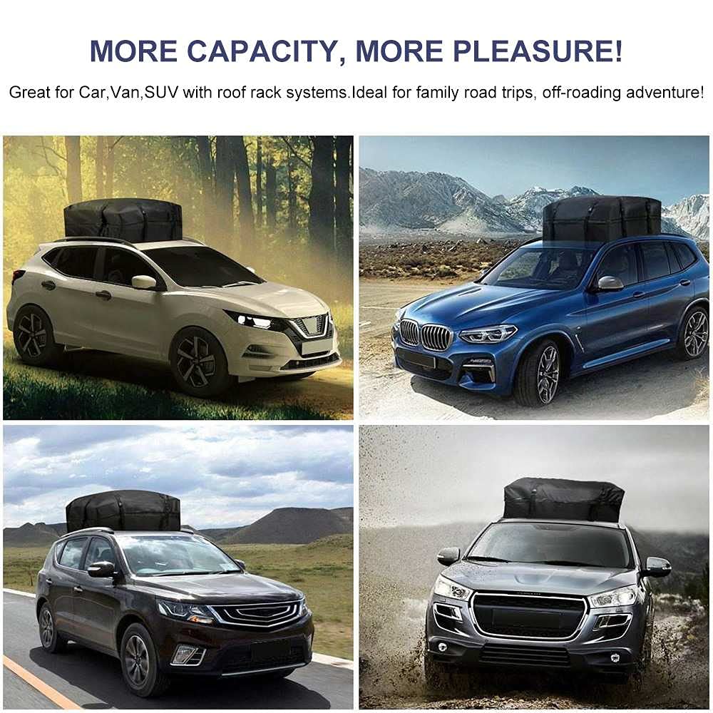 Box Auto 140x80x45cm 420D Addensare Oxford Panno Auto Tetto Top Borsa Viaggio Impermeabile Cargo Carrier Deposito bagagli for auto Accessori