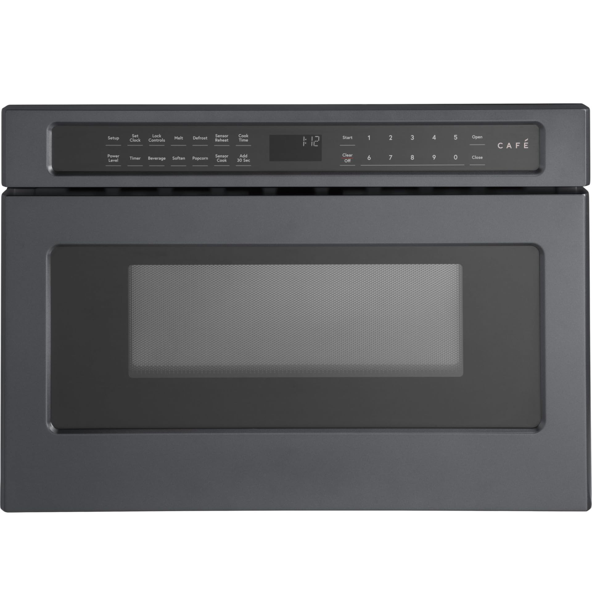 Cafe CWL112P3RD5 1 2 Cu Ft Matte Black Microwave Drawer
