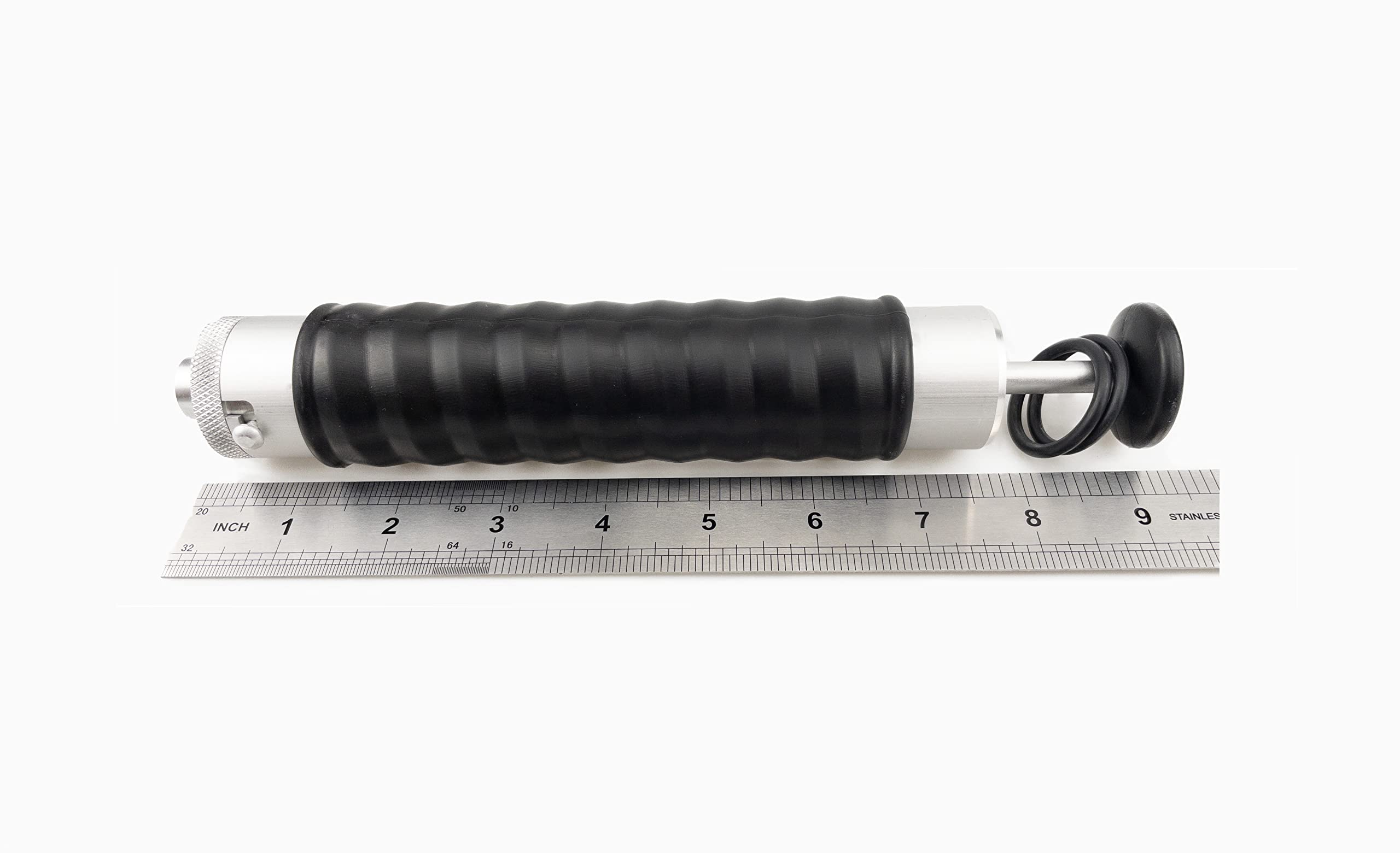 Inyector de aluminio de 120 ml para plástico suave Plastisol pesca señuelo molde Tackle DIY fabricación