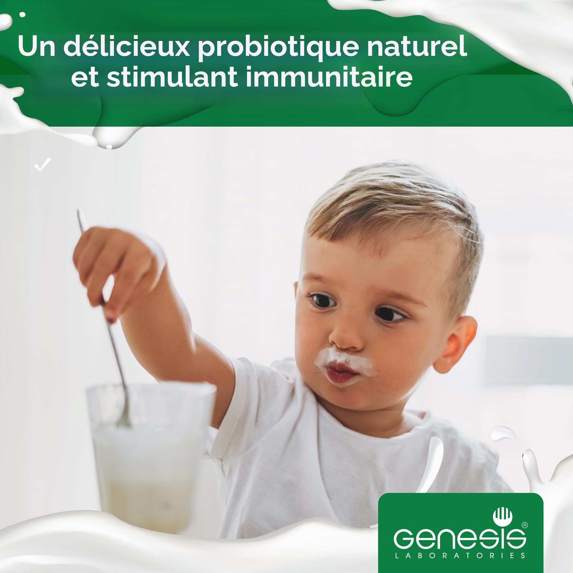 Genesis Starter Culture pour la préparation artisanale de kéfir -pour et de 50L