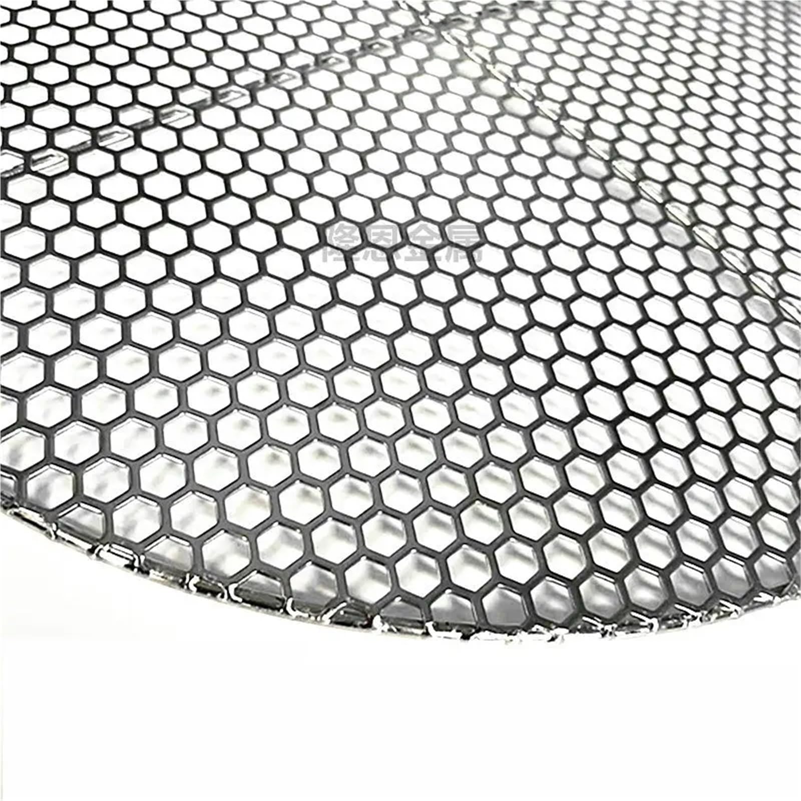 Rejilla de acero inoxidable para barbacoa, parrilla de carbón vegetal de 21 cm de diámetro, red de malla de grado alimenticio, rejilla redonda para barbacoa, acero inoxidable 304 duradero, ideal para