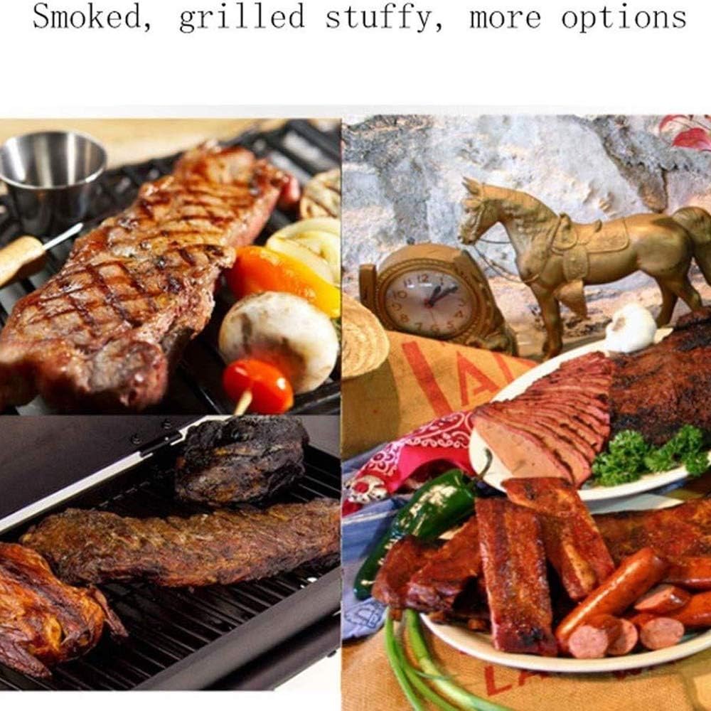 Barbecue Grill Household Kitchen Picnic Thick Charcoal Multi-Person Barbecue, Portable Folding Shelf is Stable and, 112 120 81 49cm