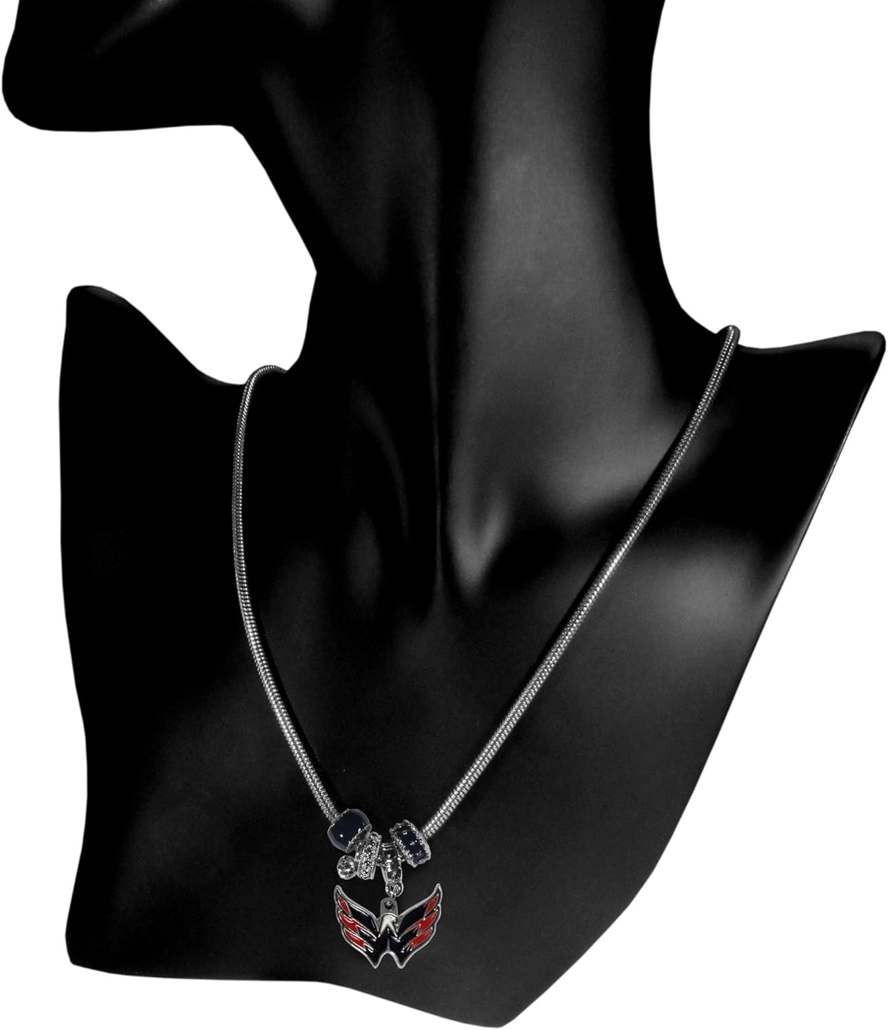 Siskiyou Sports NHL womens Euro Bead Necklace - Image 2