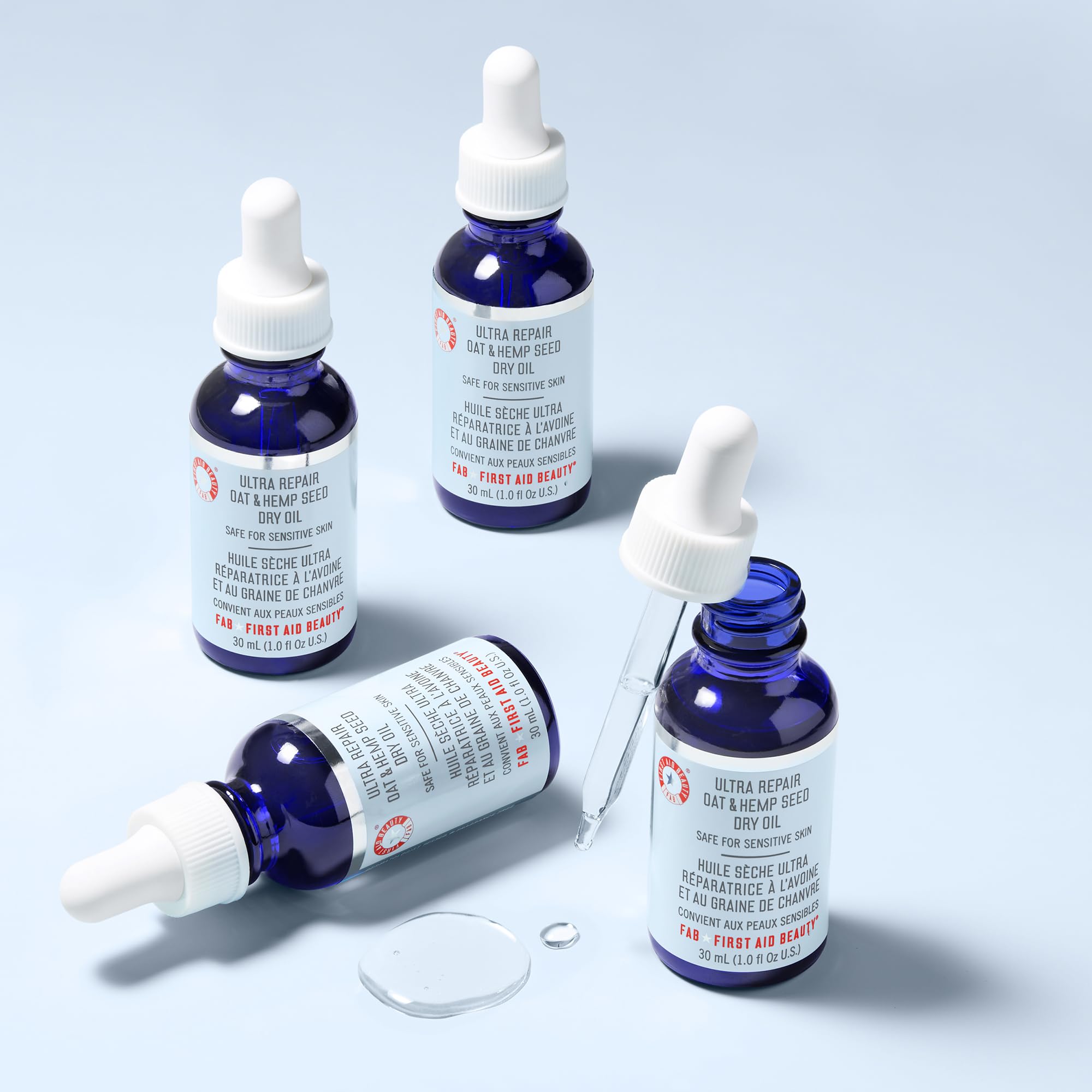 First Aid Beauty First Aid Beauty Ultra Repair Suchy olej z owsa i nasion konopi, 1 oz 1 uncja