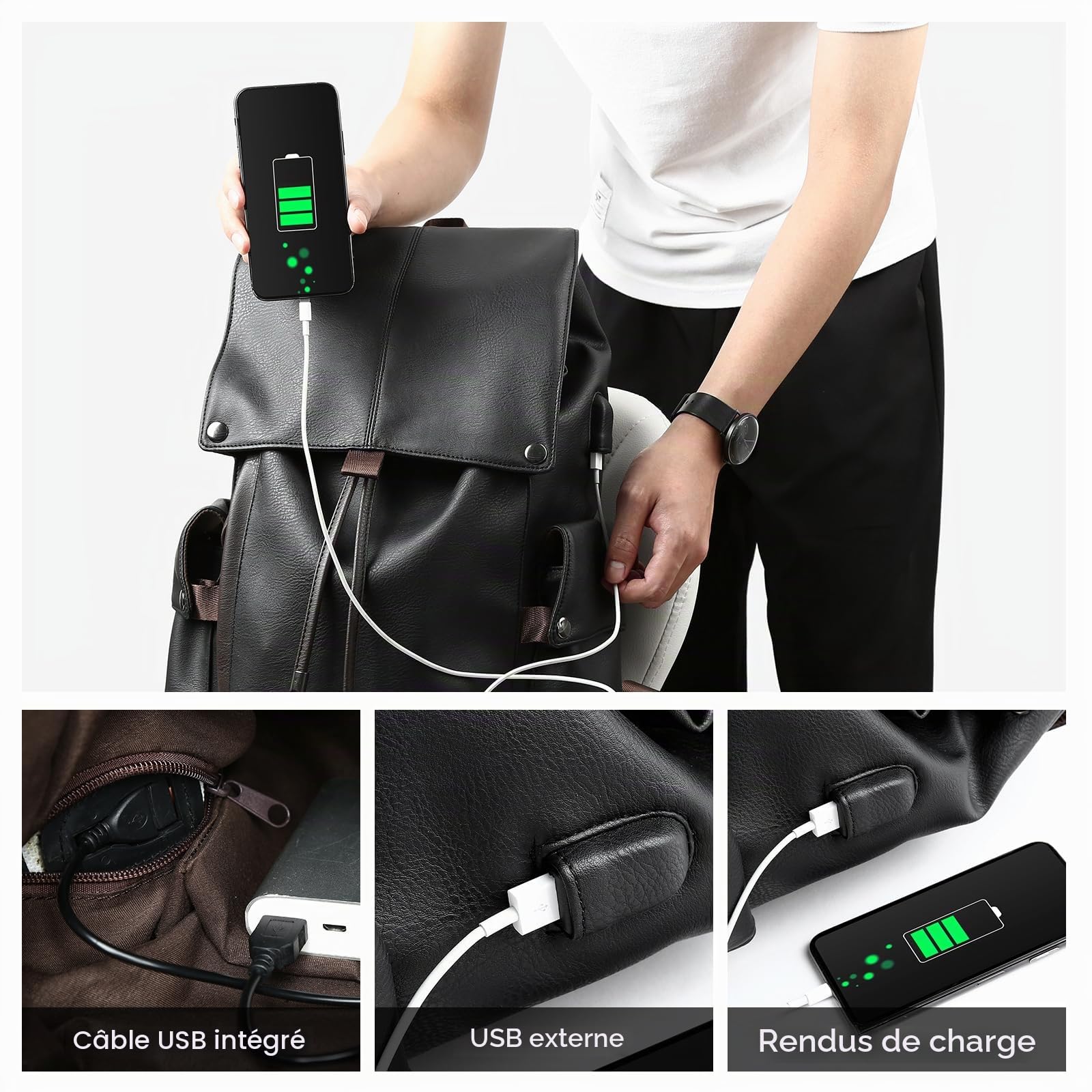 Wasserdicht Sac à dos pour ordinateur portable décontracté geeignet für Fitness Sport Reisen Wandern Pendeln zum Unterricht Jugendliche Kinder Sac à dos pour Jugendliche Mädchen Buchten