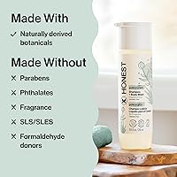 Vista 4 de Shampoo & jabón corporal Honest, Lavanda Dreamy súper calmante, 10 Onzas, 816645023966, Libre de fragancia, 1, 1