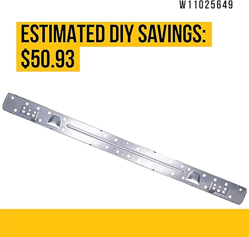 Miniatura 4 de PartsBroz Placa de montaje W11025649 compatible con horno microondas Whirlool Maytag KitchenAid Amana – Sustituye a AP6245752 PS12074431 4545957