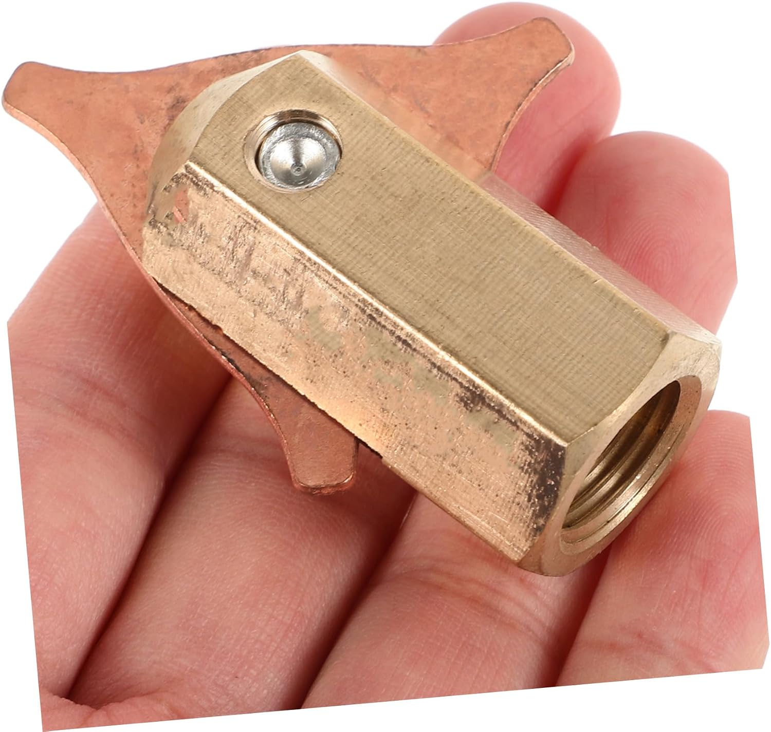 Triangle Chuck for Spot Welding High-efficiency Sheet Metal Repair Tool for Car Body Restoration Accurate Clamping User-friendly Design Compatible with Spot Welder