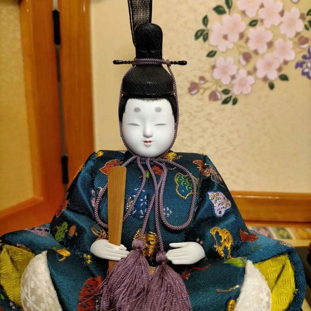 Amazon | 雛人形 木目み 伝統工芸士 有松陽寿作 親王 収納飾り 管理.SE 