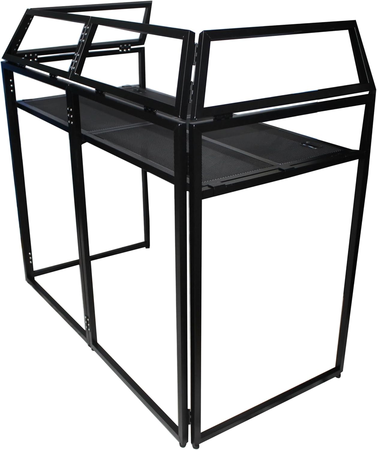 ProX XF-MESA-MK2 Mesa MK2 DJ Facade Table Station Includes White & Black Scrims and Padded Carry Bag