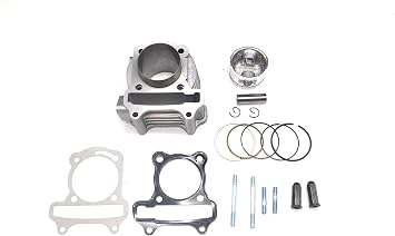 100cc Big Bore 50mm Cylinder Rebuild Kit Compatible with GY6 50cc ATV Moped Scooter 139QMA 139QMB