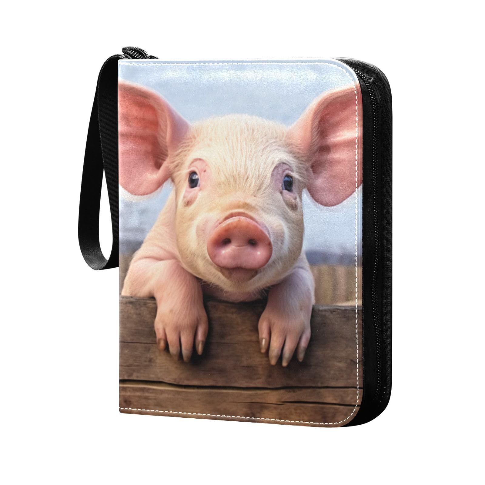Amazon.com: Coikll Cute Pig Card Binder with 50 Removable Page Amazon.com: Coikll Cute Pig Card Binder with 50 Removable Page