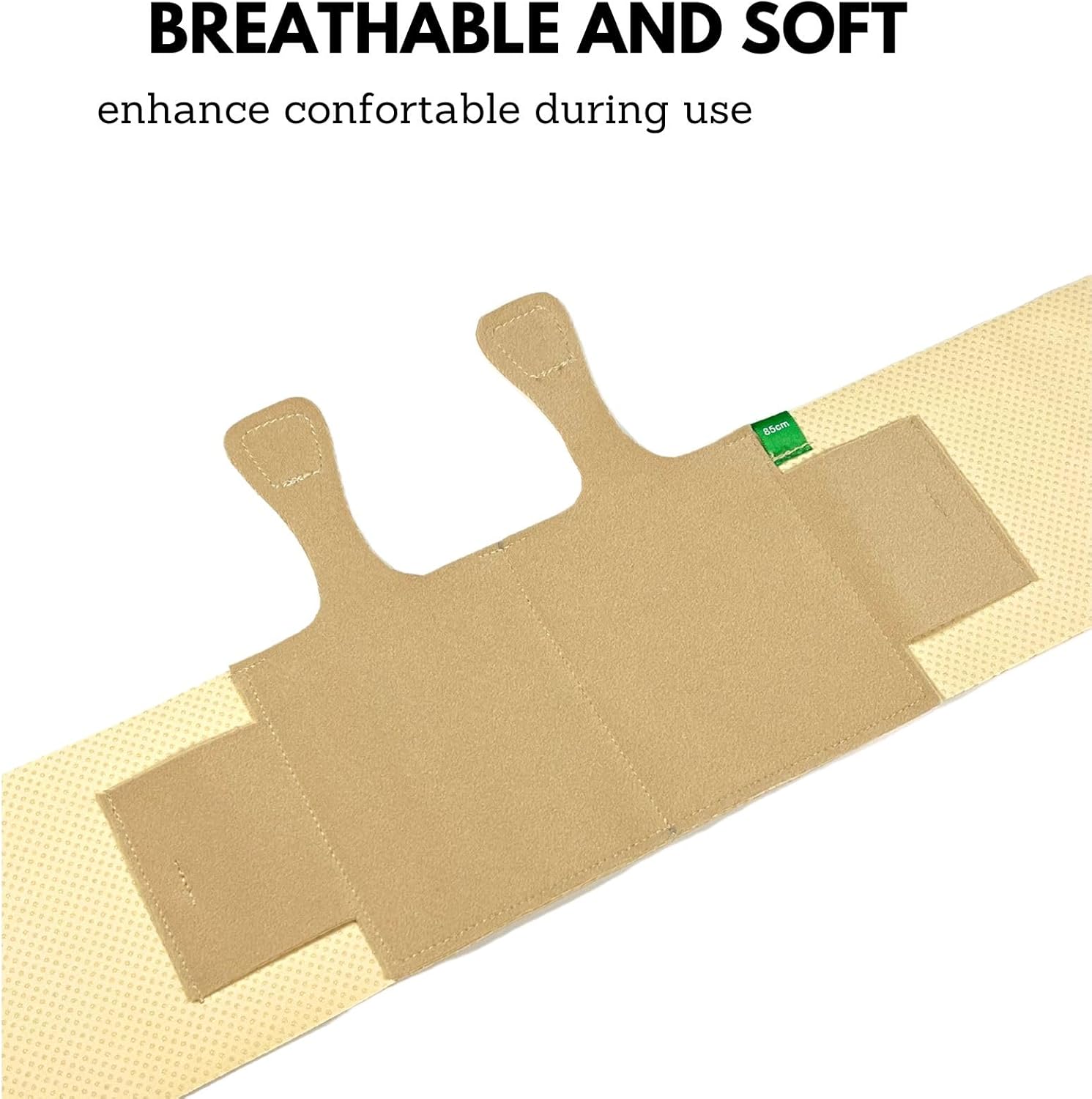 2-Pocket Microphone Belt Breathable & Stretchy Mic Belts for Theatre, Reliable Mic Pack Belt with Dual Storage