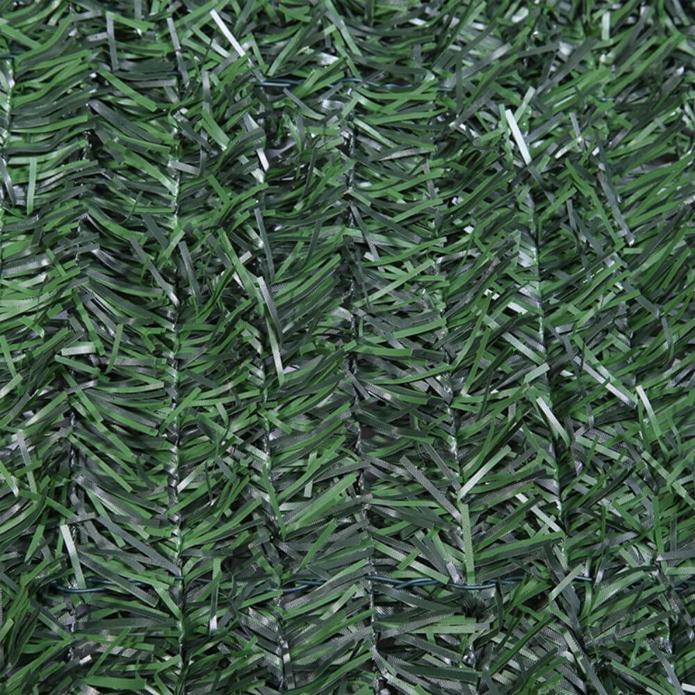 Mugar- Seto artificial/cerramiento de jardín de varias alturas. Dos modelos y tres medidas disponibles. 85 y 90%. (Seto 30 varillas, 1x3m)