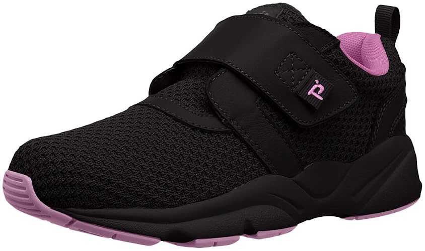 Propét Women's Stability Xstrap - Black/Berry - 12 Wide