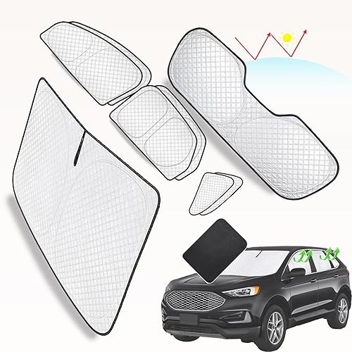 Miniatura 374 de KMF - Parasol de repuesto para parabrisas, cubierta para ventana lateral y trasera, cubierta protectora para visor, para campamento, bebé, bloqueo