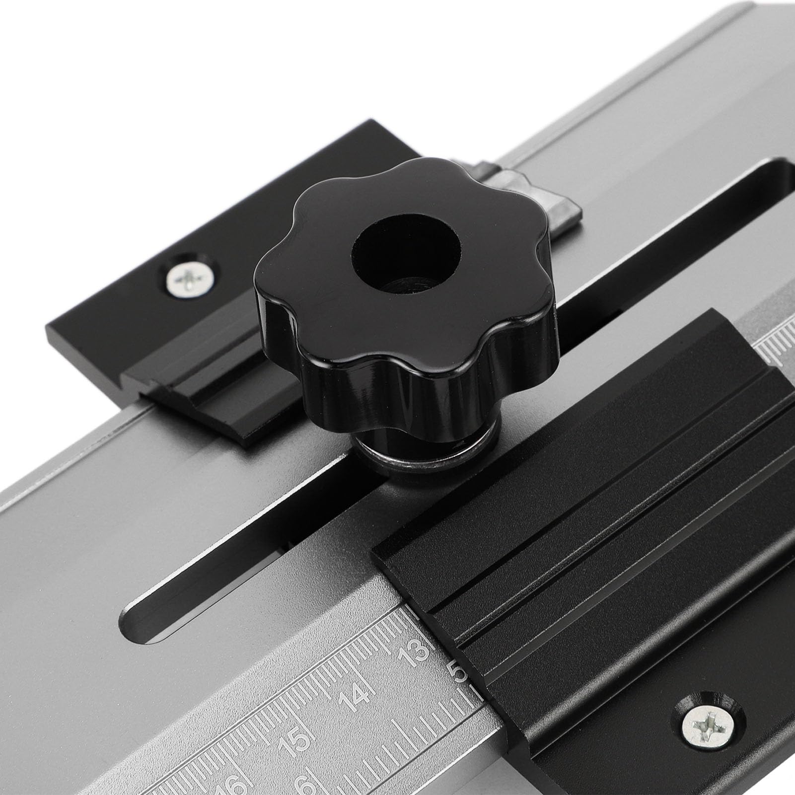 Guida professionale per seghe sottili per da tavolo Strumento preciso per strappi sottili Progetti di lavorazione del legno Carpentieri Accessorio leggero durevole in acci (Argento)