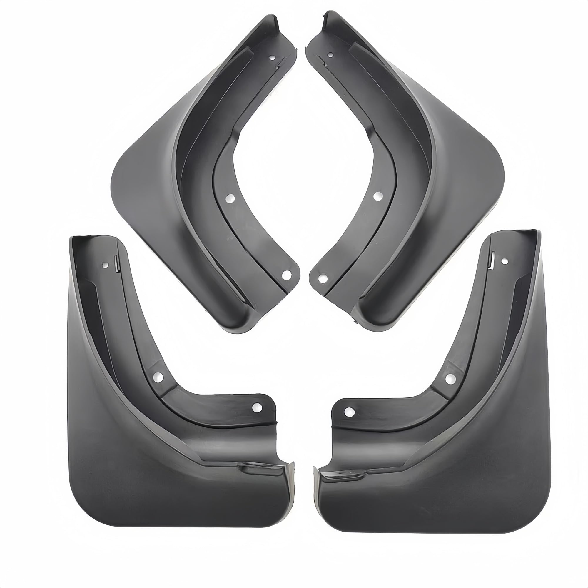 Ensemble de garde-boue flexibles pour Tesla Model Y au design épuré et durable