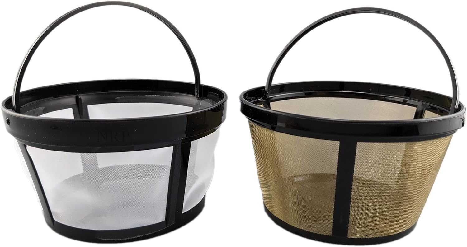 NRP 2pack Solid Bottom Coffee Filter Replacement for