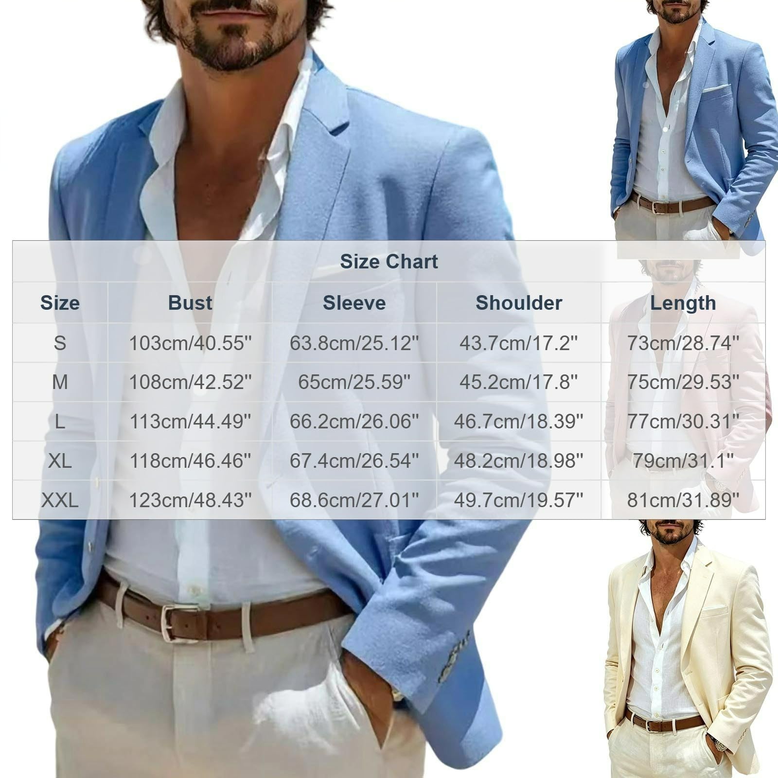 Anzugjacken Für Herren Casual Blazer Sport Jacke Business Sakko | Slim Anzug Jacket, Leichte Arbeitsjacke, Lässig Einfarbig Mantel, Revers Freizeit Jacken, für Alltag, Sportlich Blazerjacke