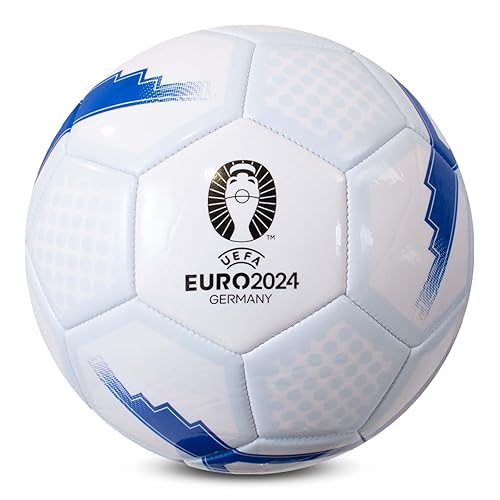 Pallone da calcio Euro 2024, taglia 5, con licenza ufficiale