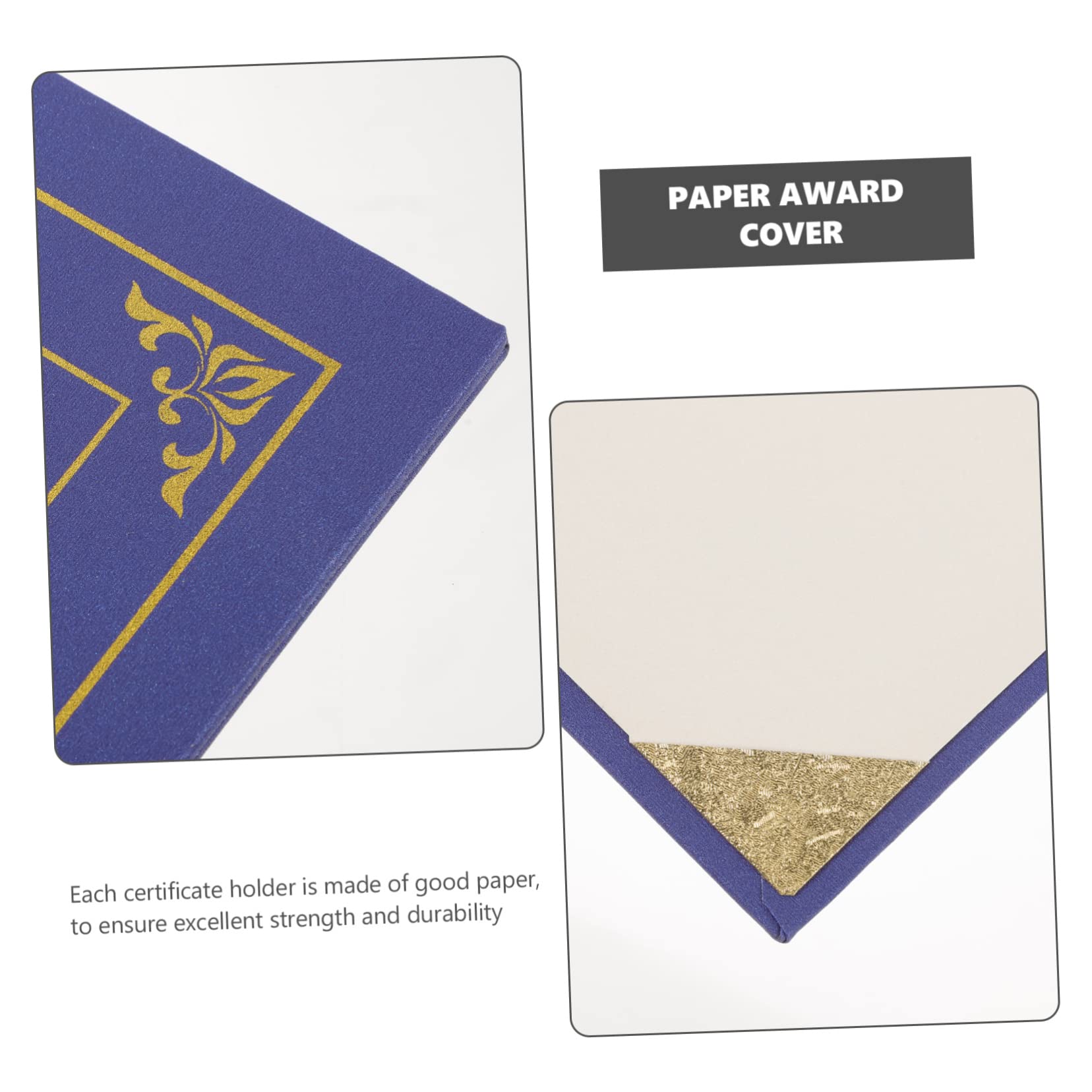 NUOBESTY 2piezas Portada Del Carta Fundas Protectoras Para Certificados De Papel Fundas Creativas Para Premios De Graduación