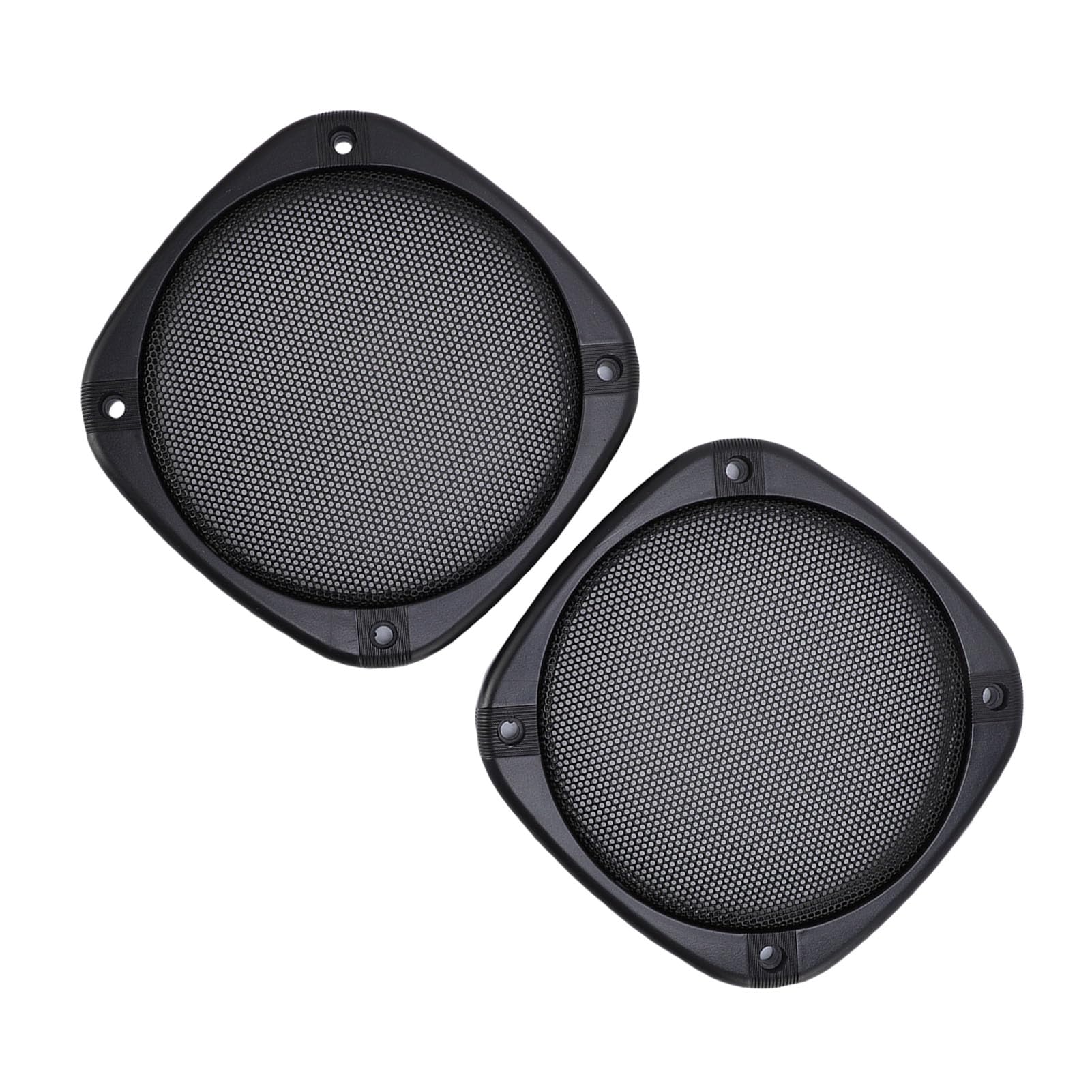 2PCS Głośnik Sufitowy Okładka Grille 137 Mm Metalowy Grill Grill Grille z 8 śrubami do Kina Domowego MARINE