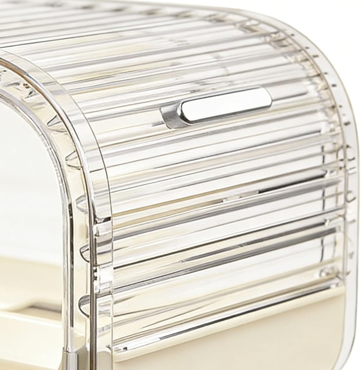 Egg Storage Tray - Refrigerator Organizer for Chicken or Quail Eggs | Clear with Stackable Design, Keeps Eggs Protected and Organized, Kitchen Pantry and Fridge Accessory for Home Use 12.6 in