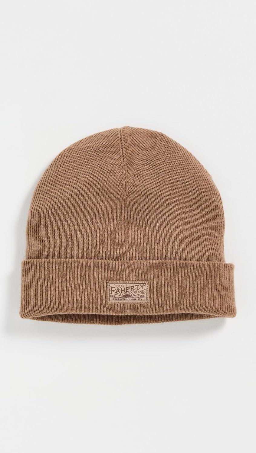 Faherty Men's Core Logo Beanie - Image 2