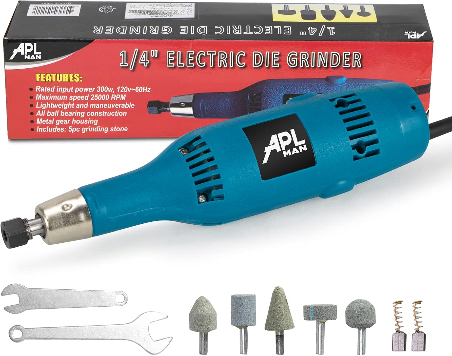 Aplman Die Grinders with AC/DC Switch 1/4" electric die