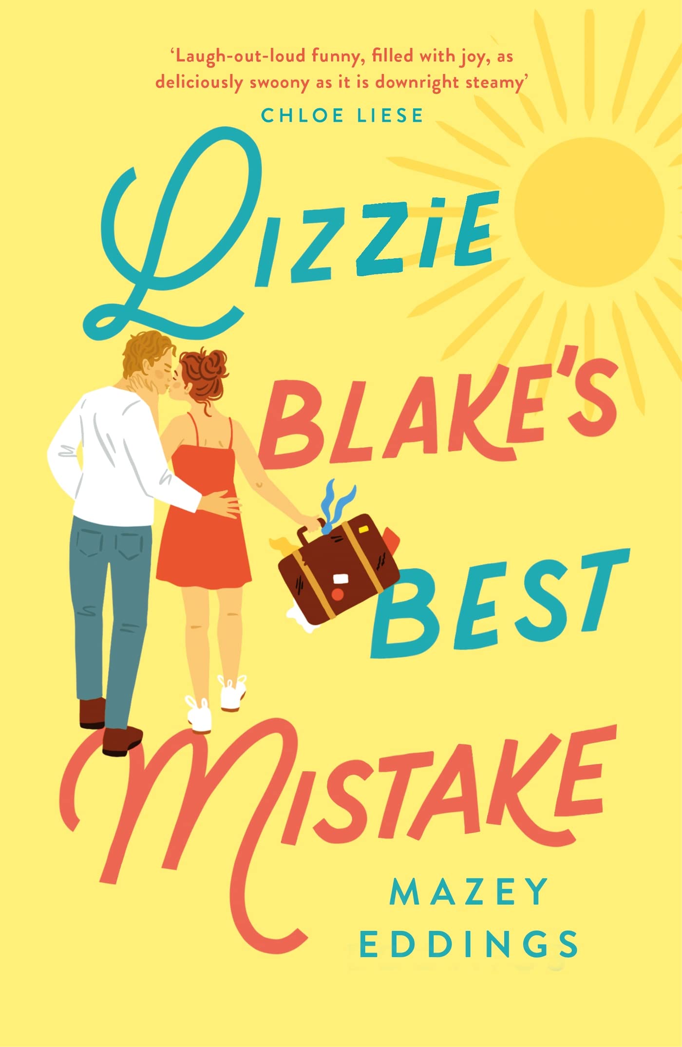 כריכת הספר Lizzie Blake's Best Mistake מאת Mazey Eddings