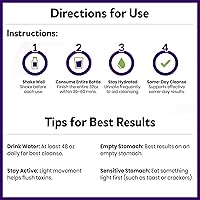 Vista 5 de Desintoxicante Herbal Clean, Q carbo 32, uva líquida, 32 onzas