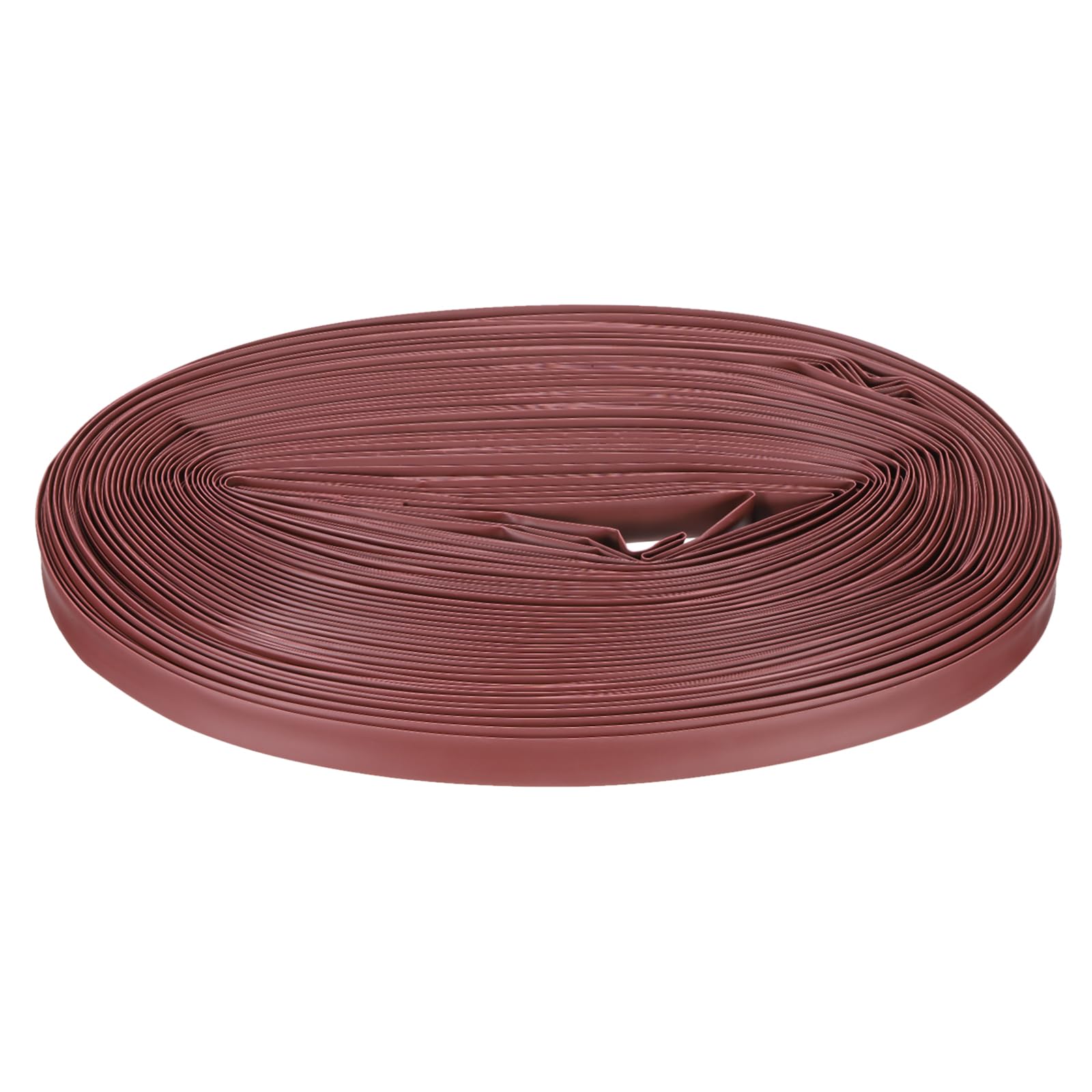 Guaina termorestringente, diametro interno 1/24", lunghezza 75,9 m, rapporto 2:1, poliolefina, guaina termorestringente per isolamento dei cavi elettrici, gestione dei cavi, nero