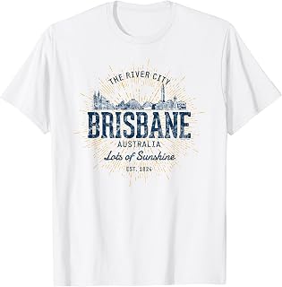 Brisbane Australia Retro Style Vintage Brisbane T-Shirt