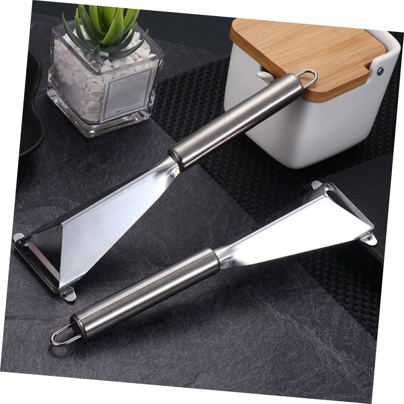 3pcs Fruit Carving Cutter Set Stainless Steel Vegetable Knives Ergonomic Handle for Fruit Decoration and Peeling Kitchen Tool for Chefs and Home Cooks