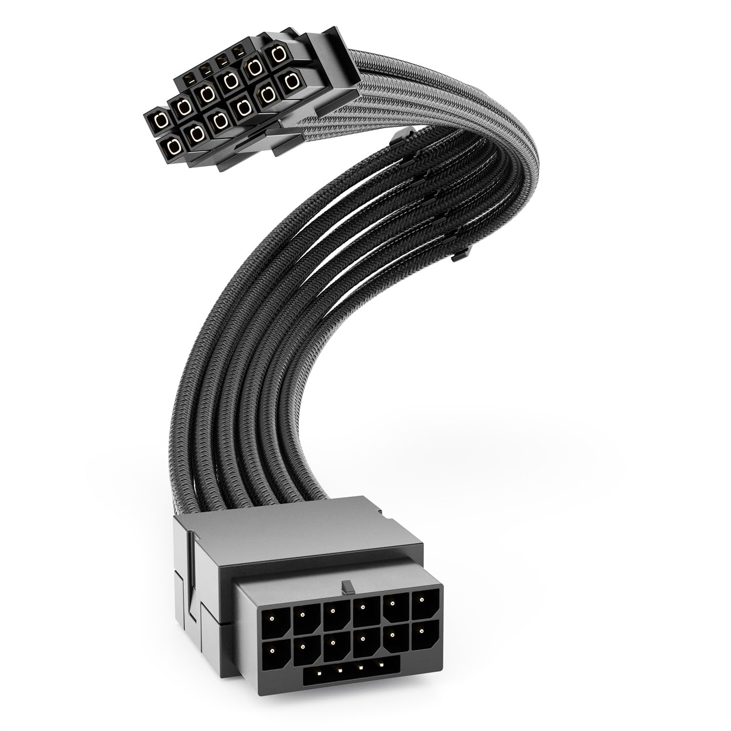 Câble d'Extension 12VHPWR deleyCON 30cm pour GPU PCIe 5.0 - Connecteur Mâle/Femelle