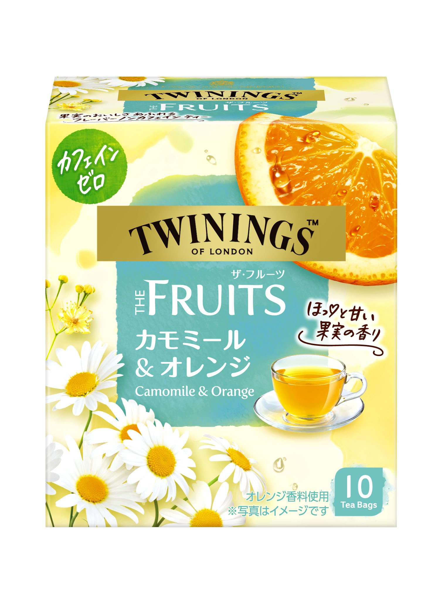 Amazon.co.jp: トワイニング ザ・フルーツ カモミール＆オレンジ 10P