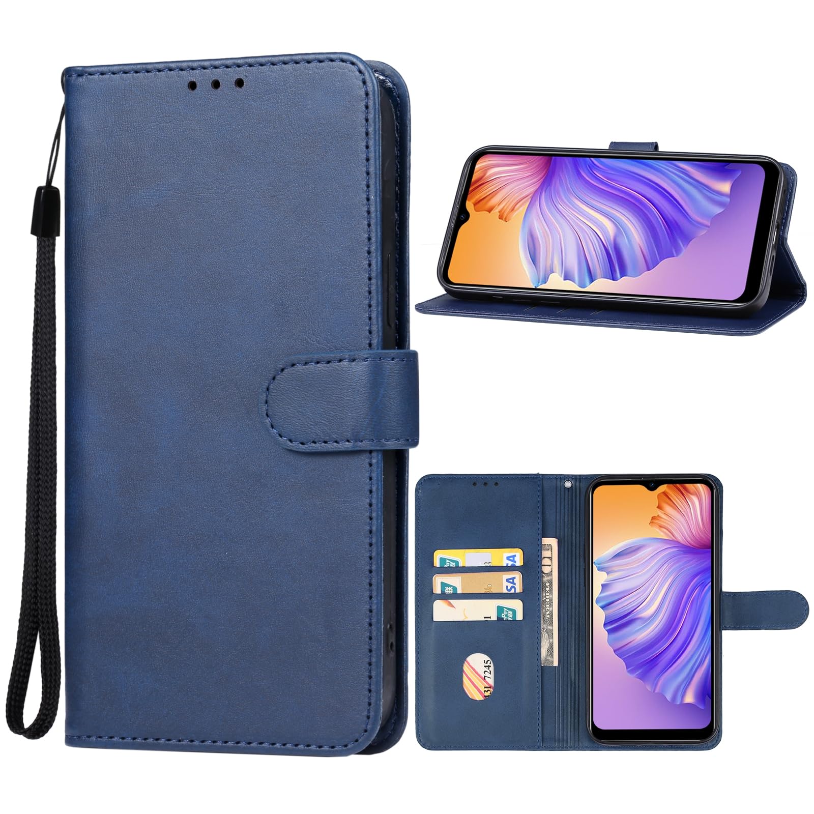 Cover Compatibile con DOOGEE N50 PU Pelle TPU Silicone