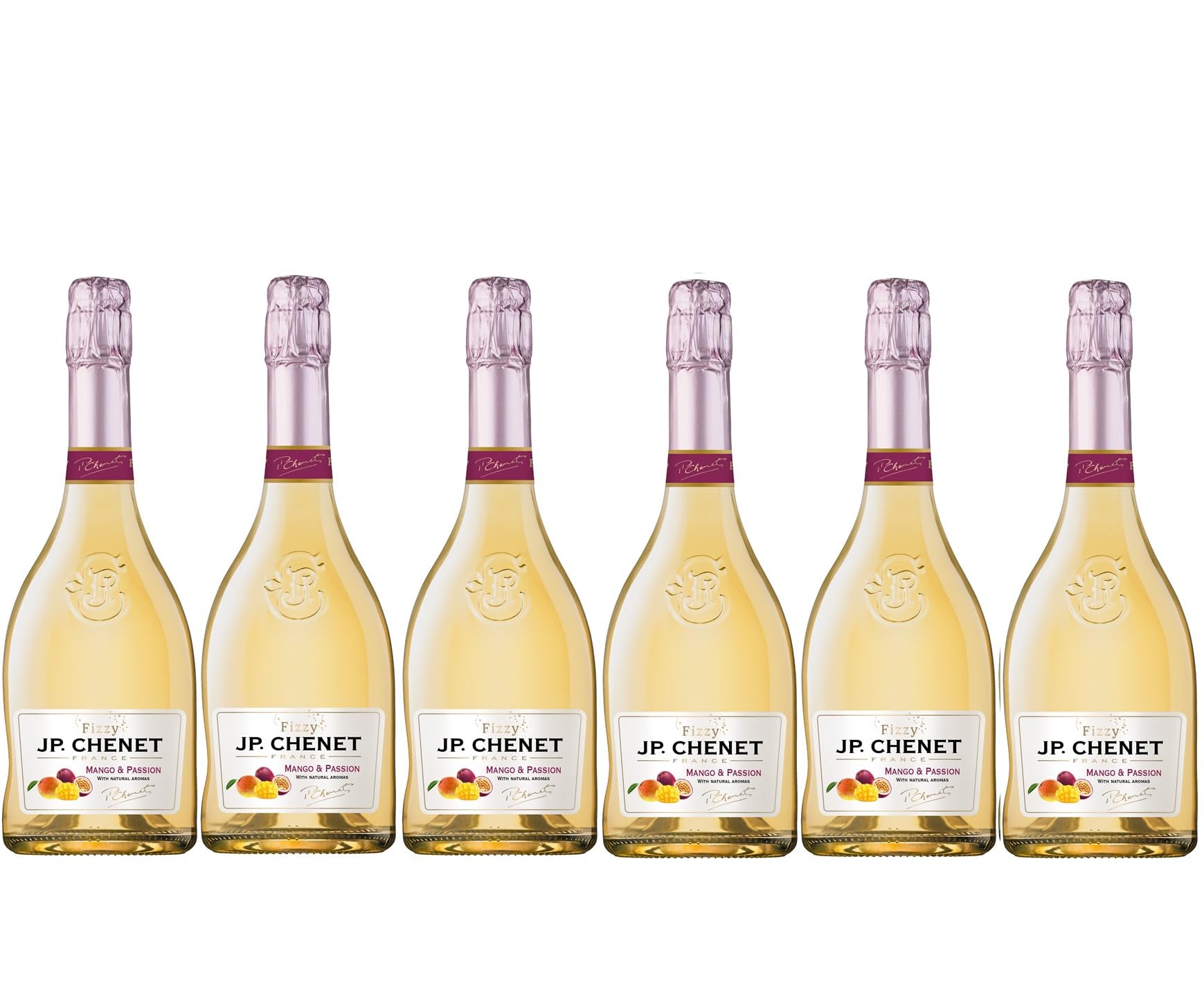 JP Chenet - Fizzy Mango and Passion, Sparkling Wine, Natural Aromas (6 x 0,75 L)