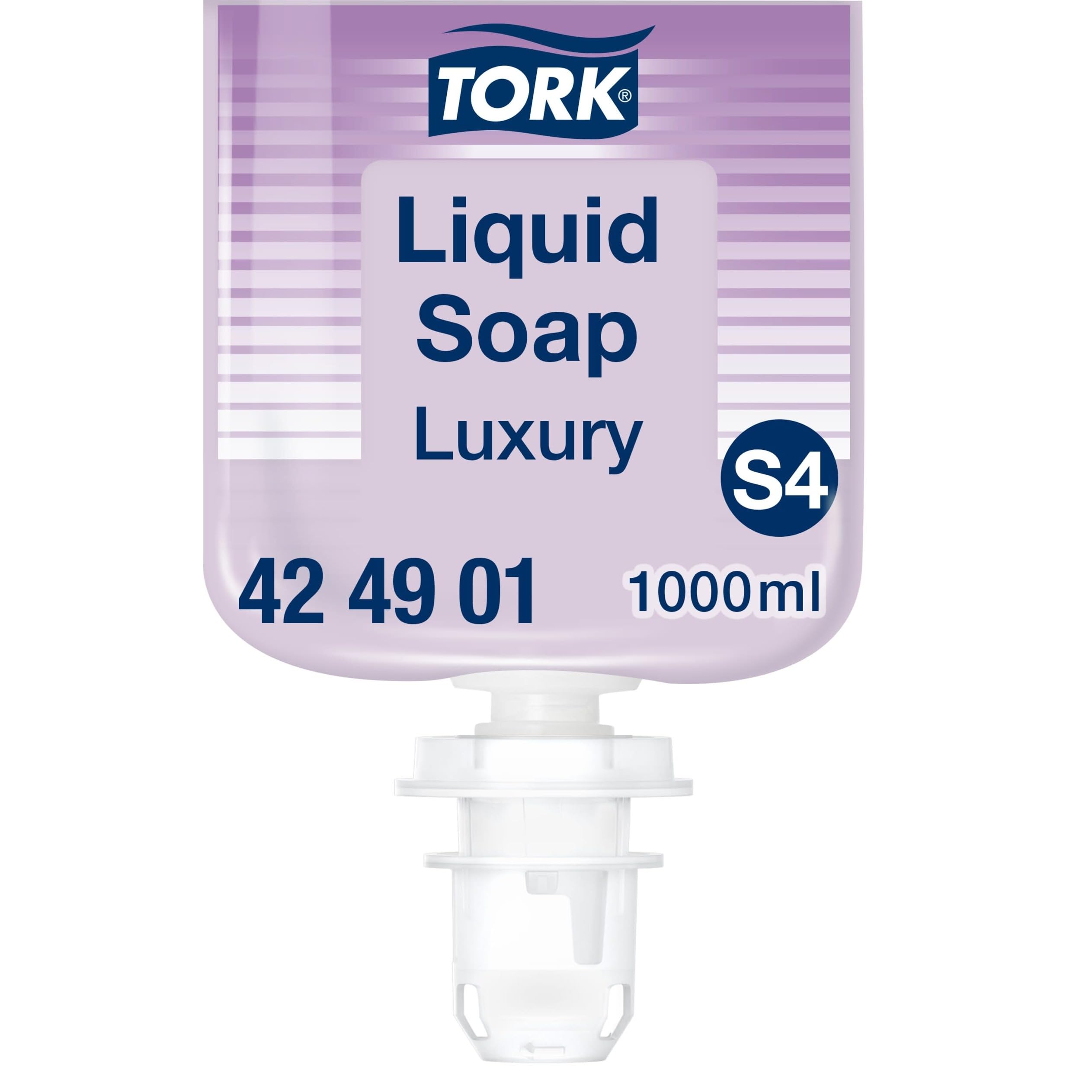 Tork Luksusowe Mydło w Płynie S4, o Zapachu Jaśminu, Róży i Lilii, 6 x 1000 ml, 424901