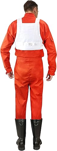 Miniatura 5 de Mono X-wing Rebel Fighter Pilot naranja + Chaleco blanco de Star Wars