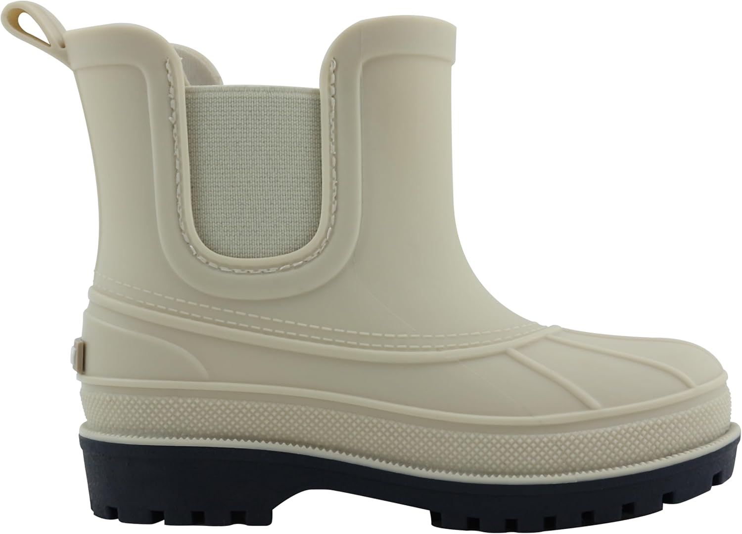 Sperry Toddler Chelsea Rain Boots, Waterproof Rubber Kids Rainboot, Girls/Boys Light Water Shoes for Muddy Park/Hiking 8 Toddler Taupe image 2 of 8 B0DSLVSR8T