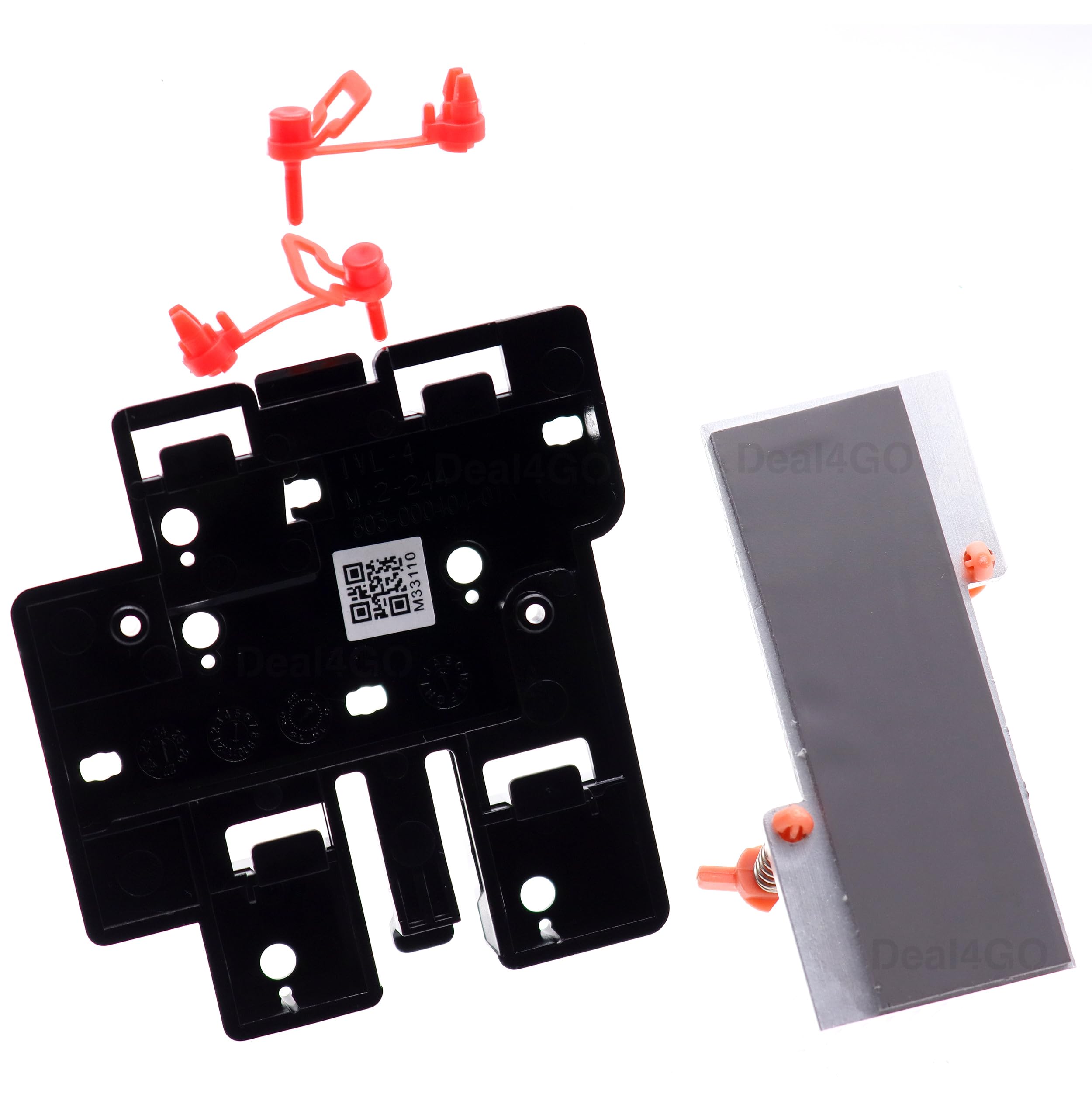 Deal4GO M.2 SSD Bracket 2280 Heatsink kit 4XF0P01011 02CW373 Replacement for Lenovo ThinkCentre M910Q M710Q M720Q M715Q M910T Tiny 4 Desktop