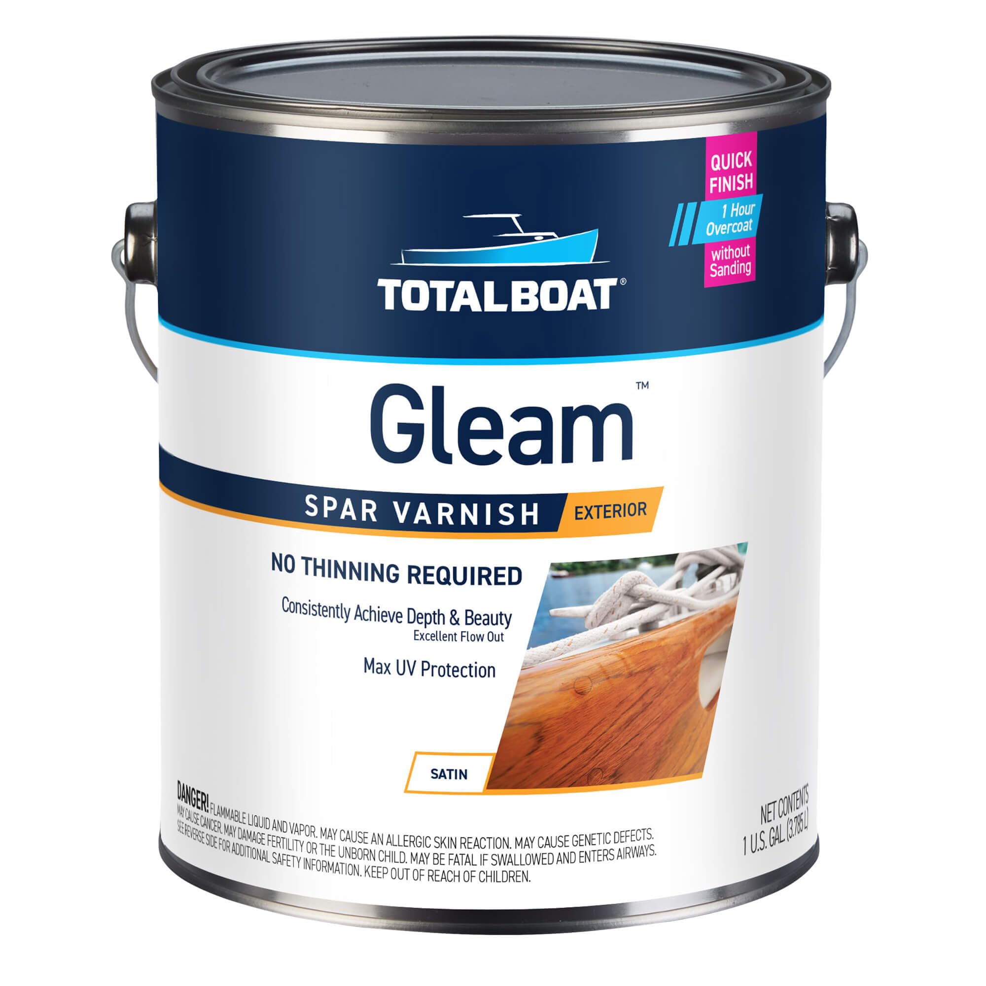 TotalBoat Gleam Varnish - Marine Spar Finish -11 TotalBoat Gleam Varnish - Marine Spar Finish -11
