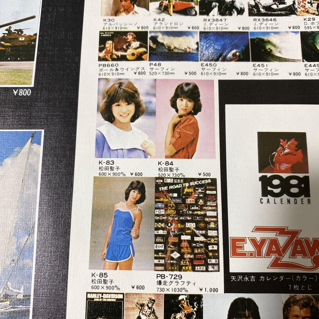 岩下レーシングカタログ（両面ポスター）１９８1年貴重な当時の絶版品　入手困難 Amazon.co.jp: 岩下レーシング カタログポスター '81BEST HIT POSTER