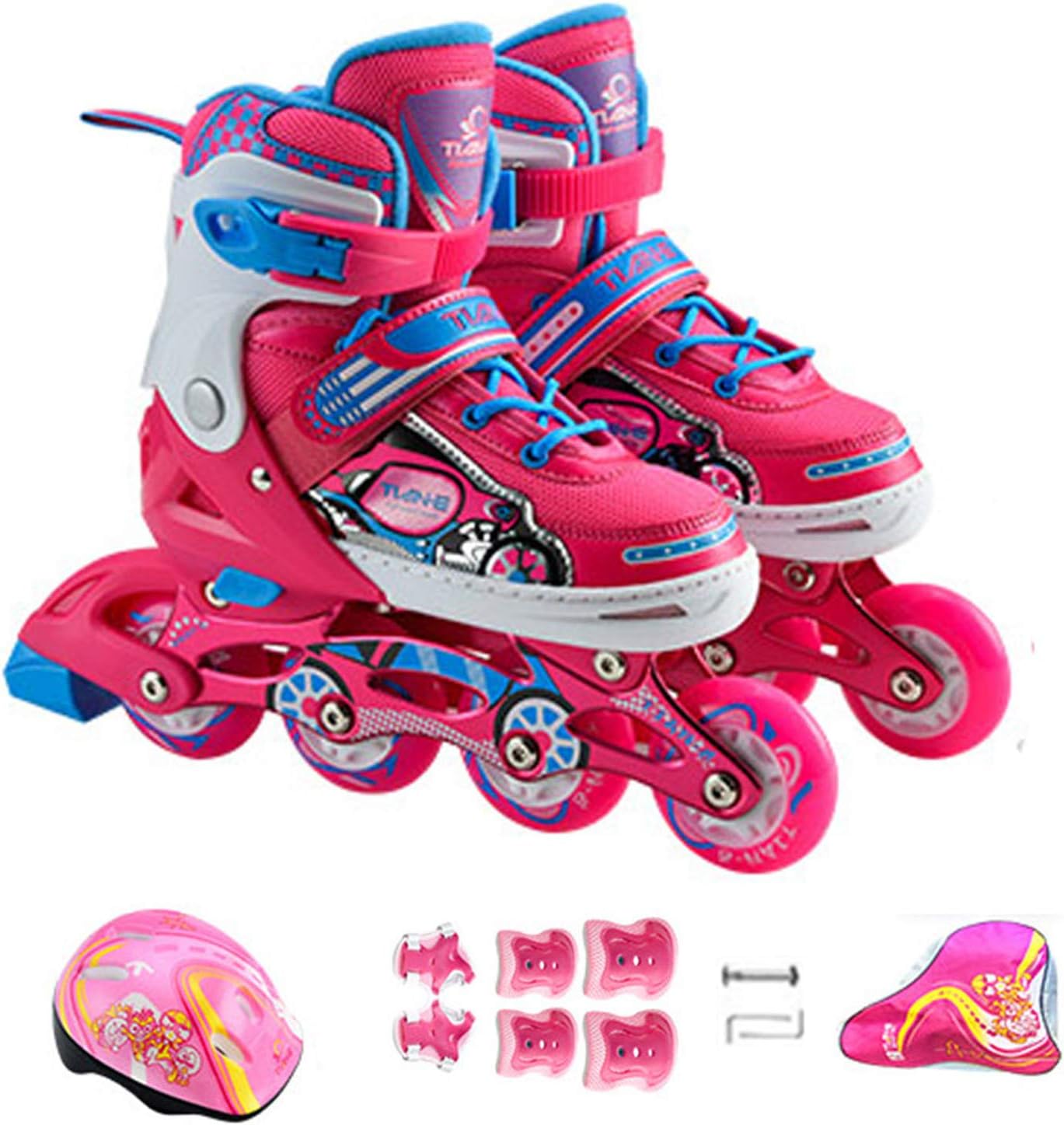 78 以上節約 Yiqi スエード風素材 ローラースケート 子供から大人まで ローラースケート子供用 インラインスケート クワッド ローラーシューズ ジュニア キッズ 初心者向け 男の子 女の子 黒 23 24cm Fucoa Cl