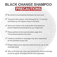 Vista 9 de [Korean dye shampoo] CHEONGDAM STYLE FOREST BLACK CHANGE SHAMPOO, Semi Permanent Hair Color Darkening Grey Hair Dye Coverage Volume, Peptide