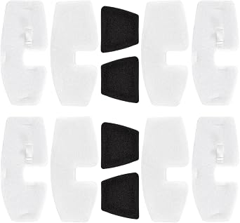 SaferCCTV Vacuum Replacement Filter Compatible with Eureka Flash Lightweight Stick Vacuum Cleaner NES510, Replace Part N0205, N0206, N0207, 4Pack